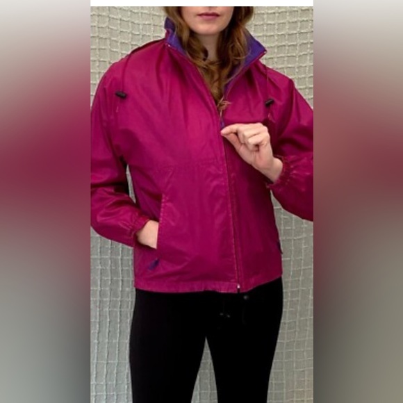 L.L. Bean Jackets & Blazers - L.L. Bean Women's Vibrant Pink Utility Jacket